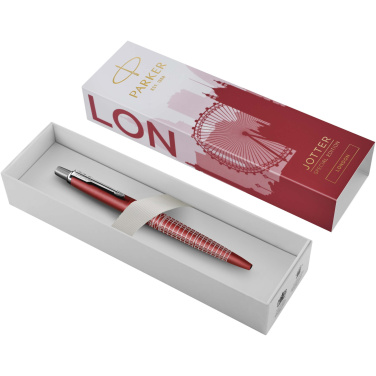Logotrade advertising products photo of: Parker Jotter SE Global Icons colour trim ballpoint pen