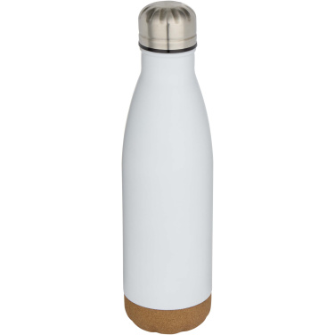 Logotrade business gifts photo of: Cove 500 ml double wall vacuum insulated stainless steel water bottle with cork details