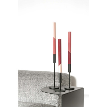 Logo trade promotional gift photo of: Originalhome Eden diagonal candles - set of 3