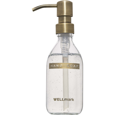 Logotrade advertising product image of: Wellmark Discovery 250 ml hand soap dispenser and 150 g scented candle set