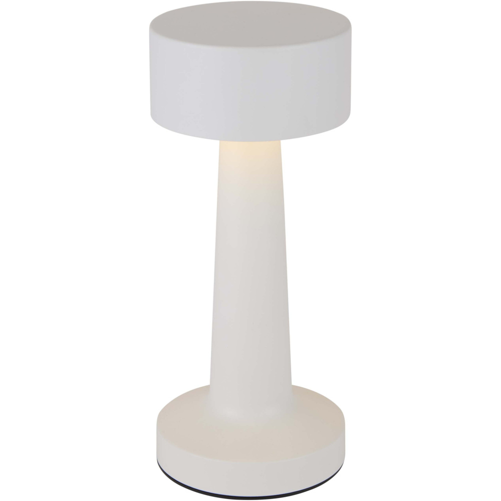 Logo trade promotional giveaways image of: Aludra rechargeable dimmable table lamp with 3 light modes