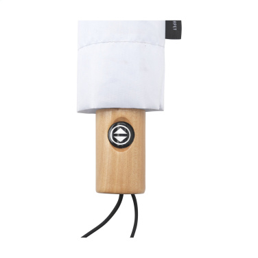 Logotrade corporate gift picture of: Michigan foldable RCS RPET umbrella 21 inch