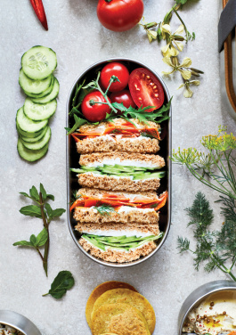 Logotrade promotional product picture of: Black+Blum Stainless Steel Double Bento Box