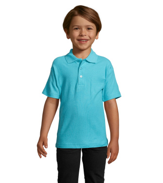 Logo trade promotional merchandise picture of: SUMMER II KIDS Polo 170g