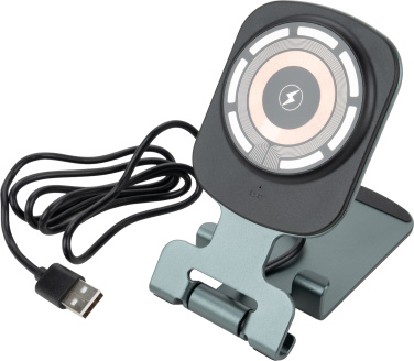Logotrade promotional item picture of: Phone holder with wireless charger