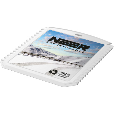 Logotrade promotional giveaways photo of: Thrym rectangular recycled plastic ice scraper