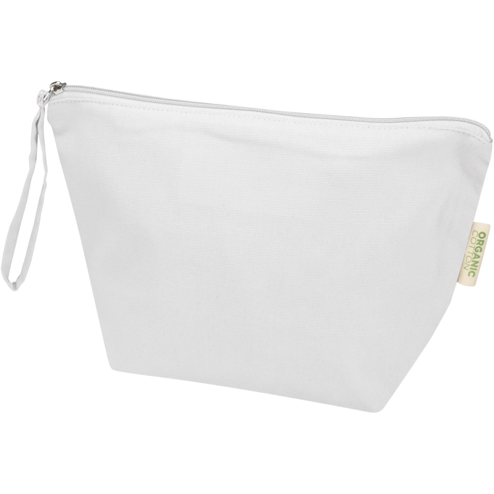 Logo trade advertising product photo of: Odisha 180 g/m² OCS organic large accessory pouch 3L