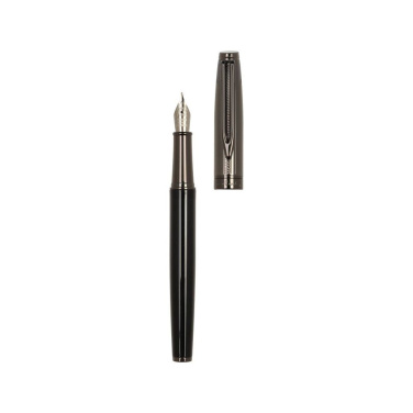 Logotrade promotional item image of: Writing set with ballpoint pen and fountain pen ODETTE Pierre Cardin