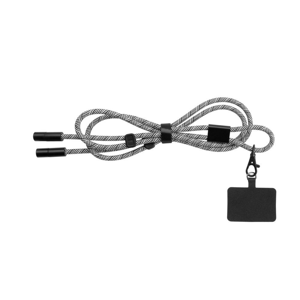 Logo trade promotional merchandise picture of: Phone lanyard with cable Audrey Pierre Cardin