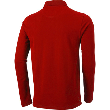 Logo trade promotional items picture of: Oakville long sleeve men's polo