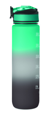 Logo trade business gifts image of: Sports water bottle RPET 1L