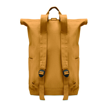 Logo trade advertising product photo of: Roll top backpack 390 gr/m²