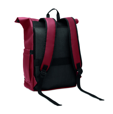 Logo trade promotional product photo of: Rolltop laptop rucksack 600D
