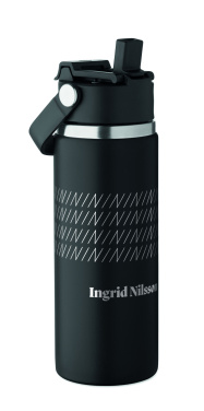 Logo trade promotional giveaways image of: Double wall bottle 500 ml