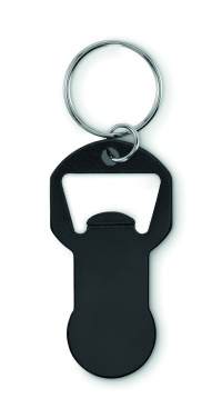 Logo trade promotional gift photo of: Recycled aluminium bottle opener