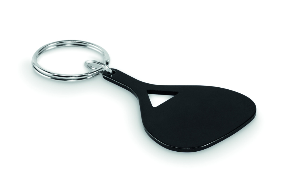 Logo trade promotional items picture of: Aluminium key ring