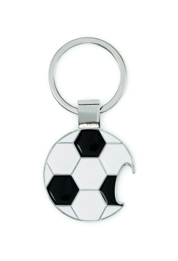Logotrade promotional products photo of: Football keyring with opener