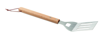Logo trade promotional merchandise photo of: BBQ spatula in beechwood