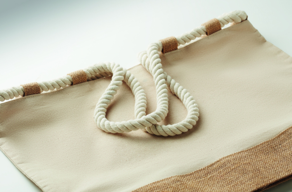 Logo trade promotional item photo of: Canvas beach bag