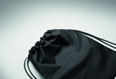 Logo trade promotional item photo of: Kids drawstring bag 190T RPET