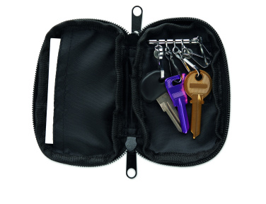 Logo trade promotional gifts picture of: Key case in 300D RPET