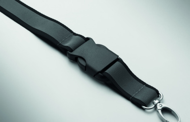 Logo trade promotional giveaway photo of: Reflective RPET lanyard