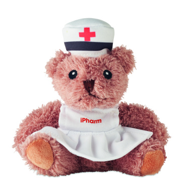 Logo trade promotional merchandise picture of: Teddy bear plush nurse