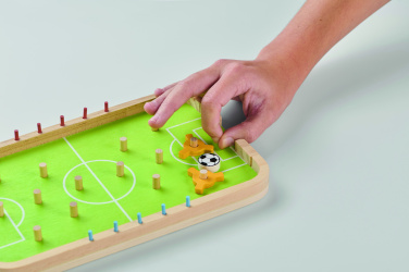 Logo trade promotional gifts picture of: Wooden soccer game
