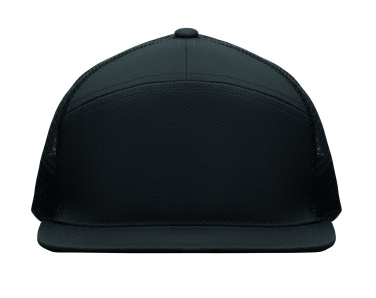 Logotrade promotional giveaway image of: 7 panel flat visor cap