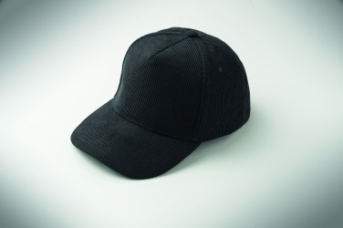 Logo trade promotional giveaways picture of: Corduroy 5 panel baseball cap