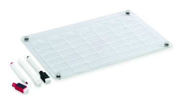 Logo trade promotional products picture of: Magnetic acrylic planner