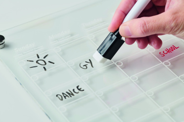 Logotrade promotional item picture of: Magnetic acrylic planner