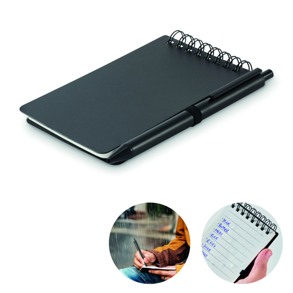 Logotrade promotional product picture of: Water repellent notepad