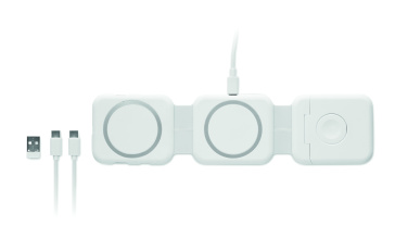 Logo trade advertising products picture of: Foldable charging station