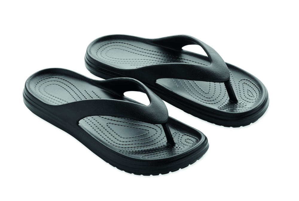 Logo trade promotional merchandise image of: Full EVA slippers size 38/39