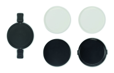 Logo trade corporate gifts image of: PP two-tier lunch box 950 ml