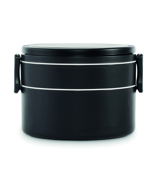 Logo trade promotional giveaways picture of: PP two-tier lunch box 950 ml