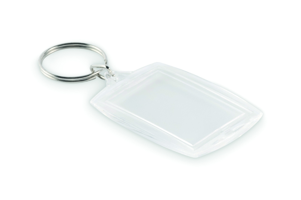 Logo trade advertising products picture of: Classic acrylic keyring