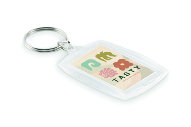 Logotrade promotional gift image of: Classic acrylic keyring