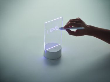 Logo trade corporate gift photo of: Light-up LED memo board