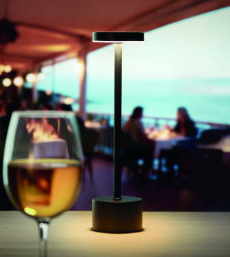 Logo trade promotional items image of: Aluminium table lamp