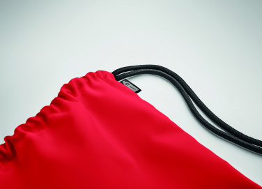 Logotrade promotional item picture of: Large drawstring bag 300D RPET