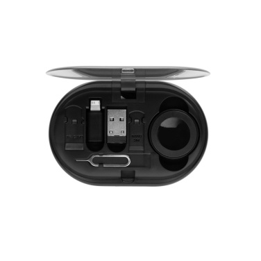 Logotrade corporate gift picture of: Chargevix RCS rplastic Multi-functional 60W charging set