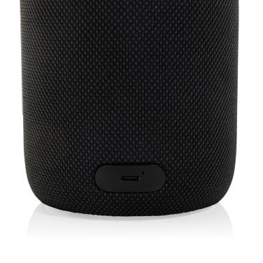 Logo trade promotional products image of: Lux RCS recycled plastic 10W speaker lamp