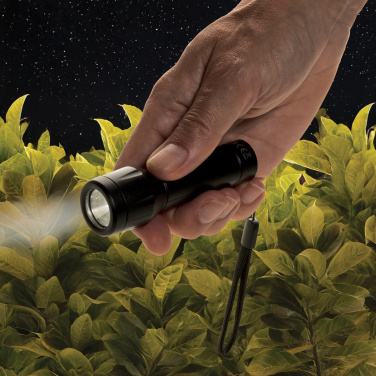 Logo trade promotional gifts picture of: Flara RSC recycled plastic USB-rechargeable torch