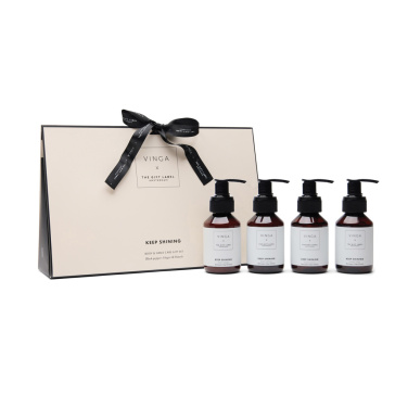 Logo trade promotional merchandise image of: VINGA x TGL body and hand care gift set