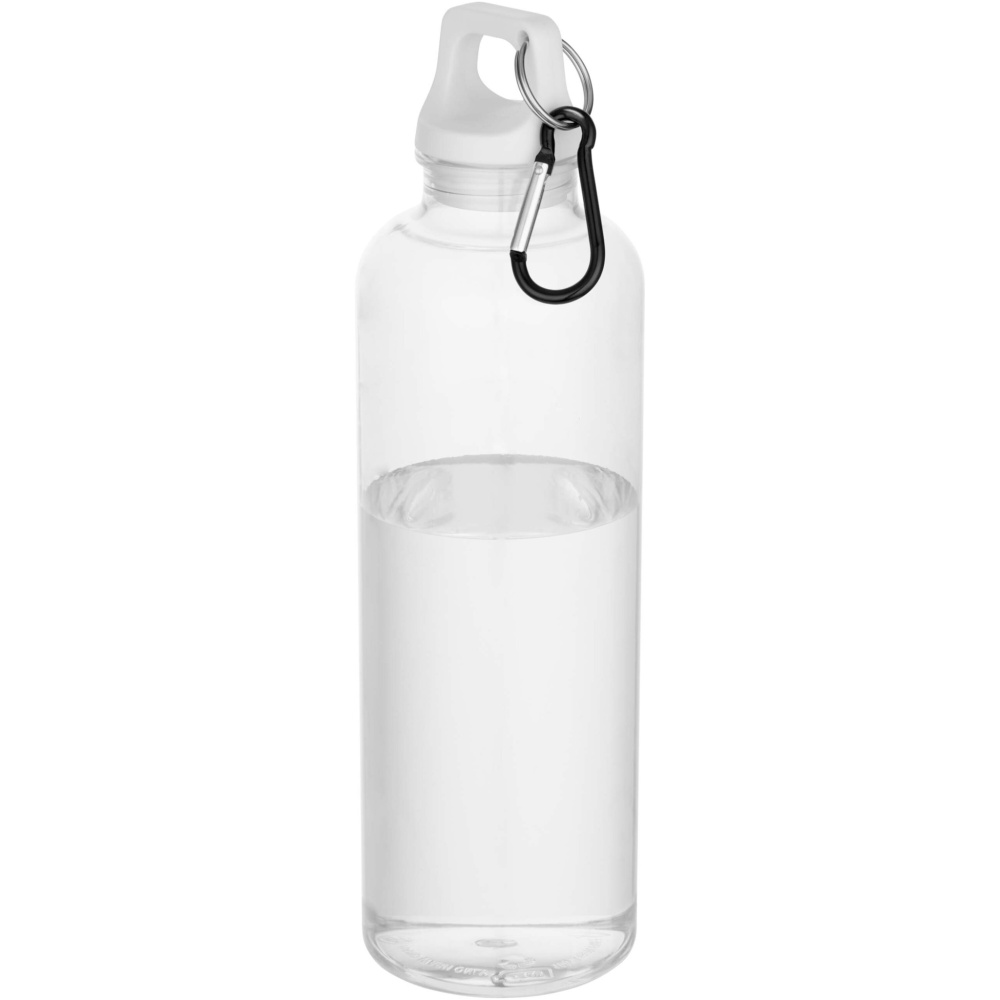 Logo trade promotional giveaways picture of: Oregon 750 ml RCS recycled plastic water bottle with carabiner