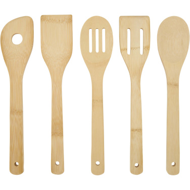 Logo trade promotional gift photo of: Tala bamboo kitchen tool set