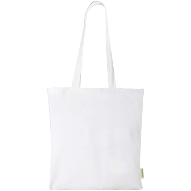 Logo trade promotional merchandise photo of: Odisha 140 g/m² OCS organic tote bag 7L