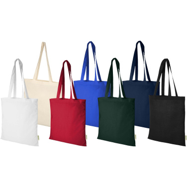 Logotrade promotional product picture of: Odisha 140 g/m² OCS organic tote bag 7L